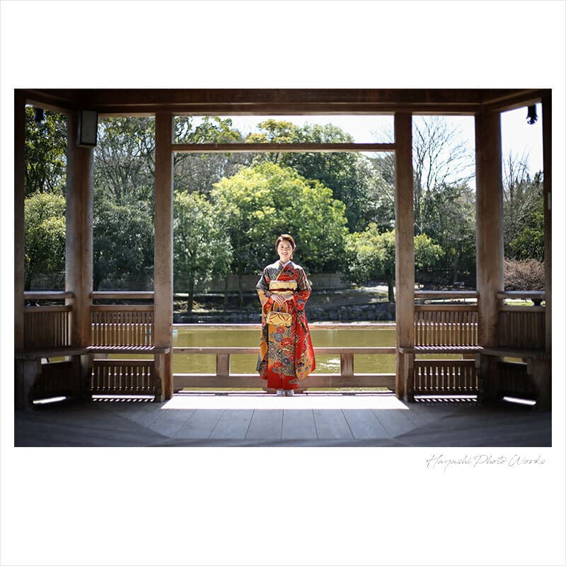 奈良で成人式ロケーション撮影