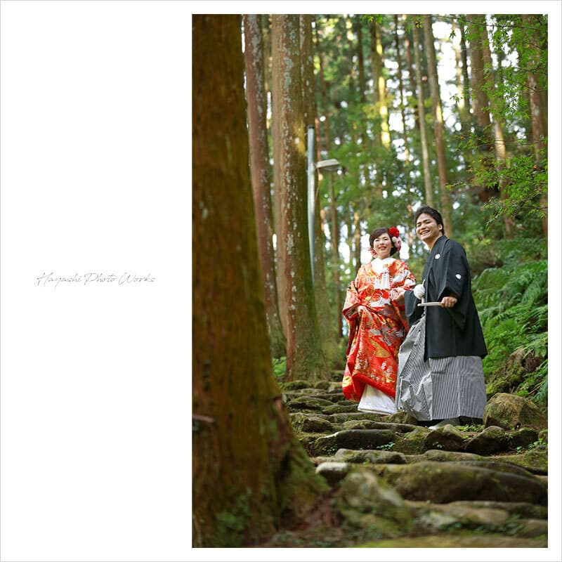 三重県名張市で結婚式前撮り撮影