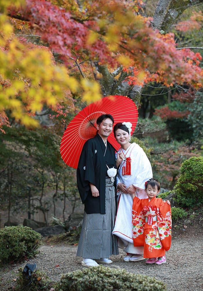 彦根市で前撮りロケーション撮影