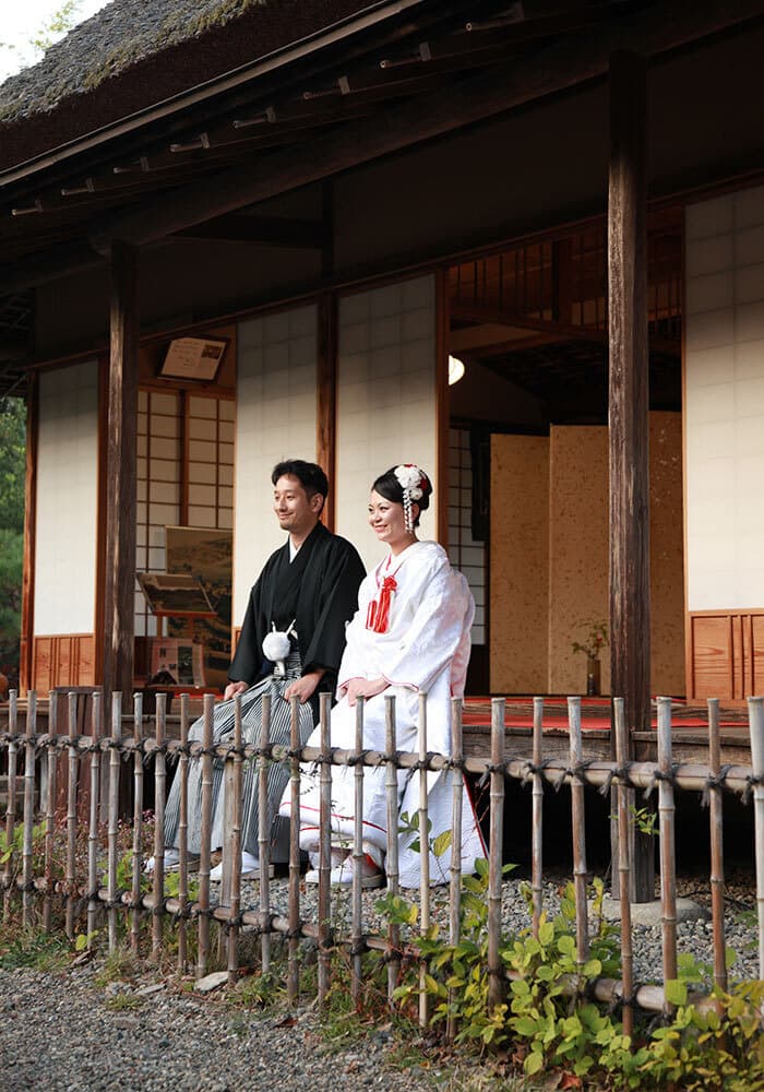 彦根市で前撮りロケーション撮影