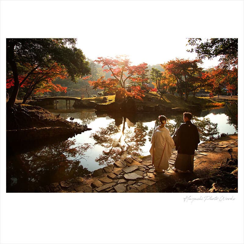 彦根市で地元前撮りロケーション撮影