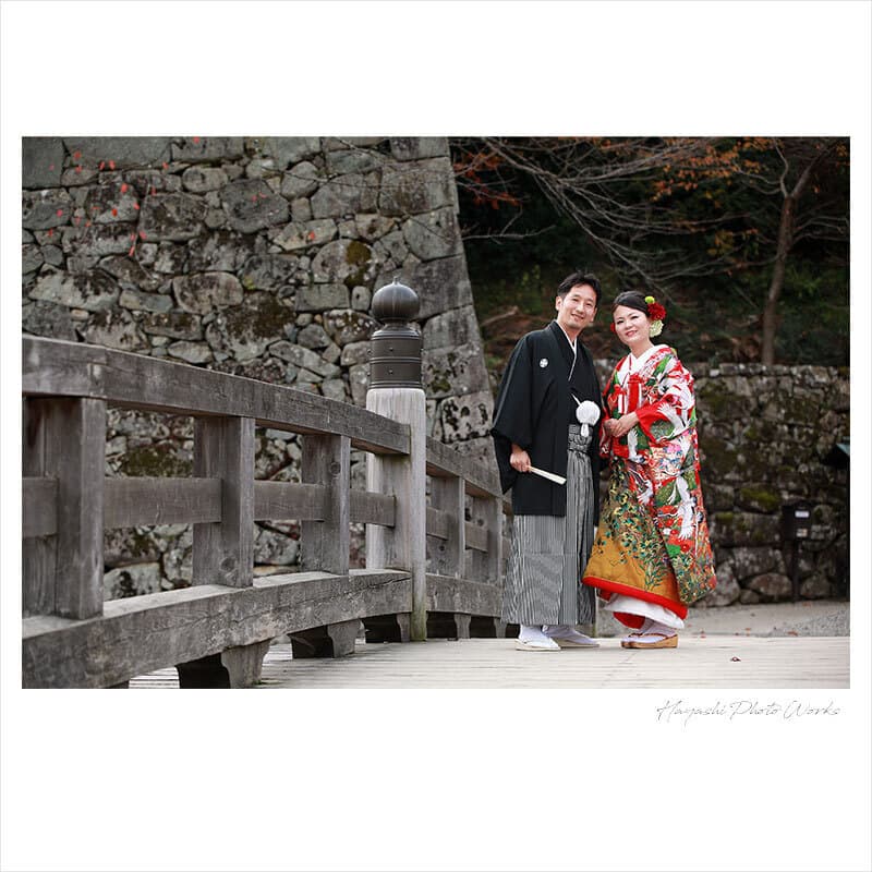 彦根市で地元前撮りロケーション撮影