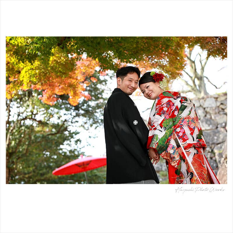 彦根市で地元前撮りロケーション撮影