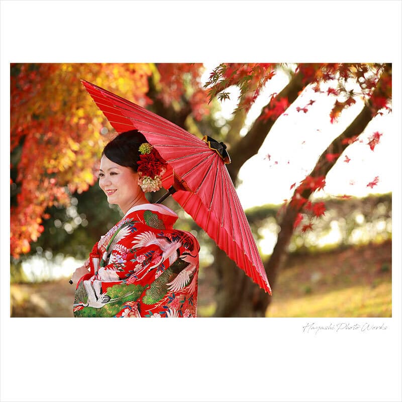 彦根市で地元前撮りロケーション撮影