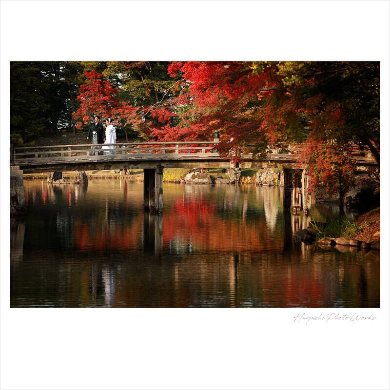 彦根市で地元前撮りロケーション撮影