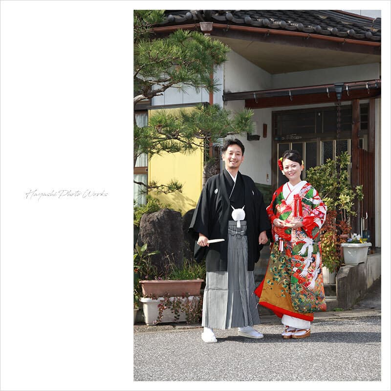 彦根市で地元前撮りロケーション撮影