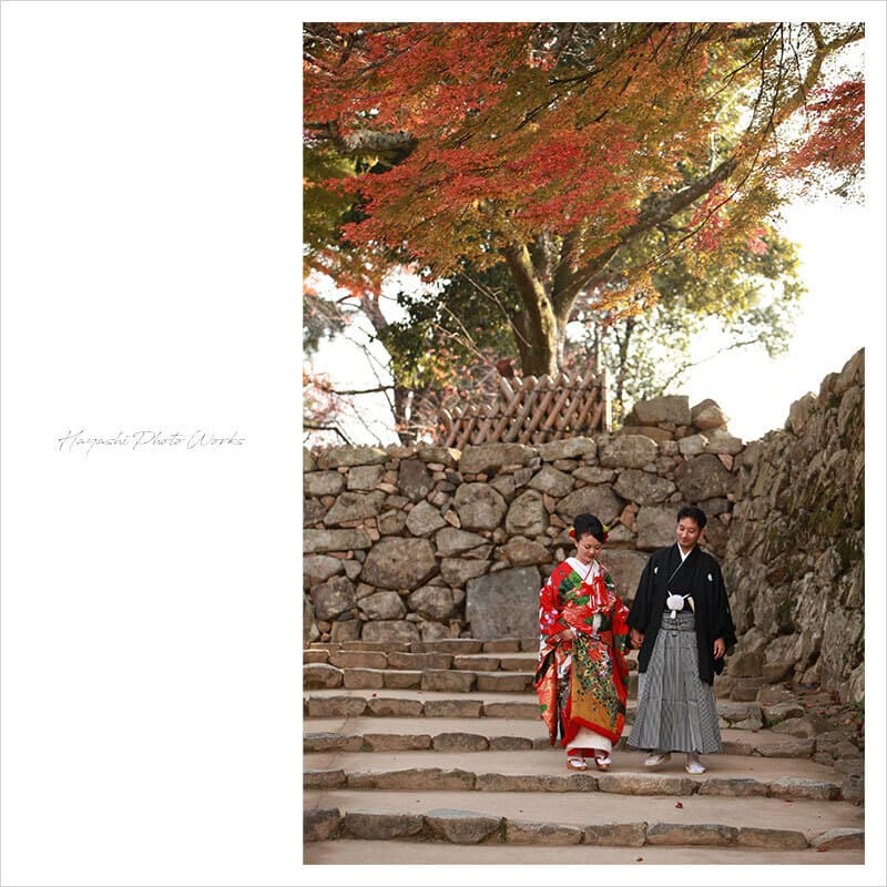 彦根市で地元前撮りロケーション撮影