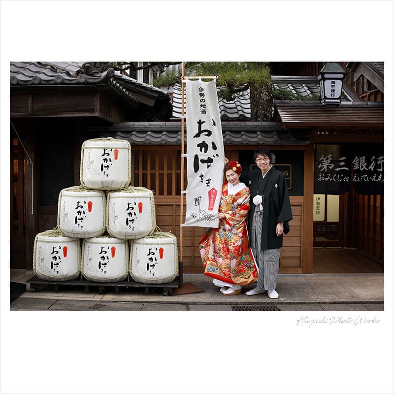 伊勢で地元ロケーション撮影