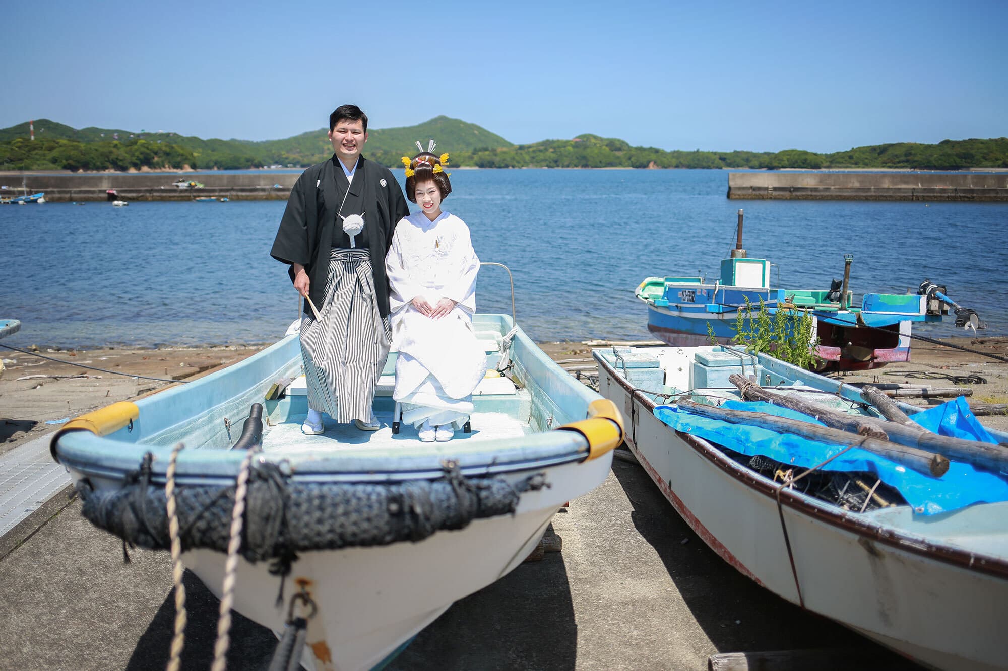 三重県志摩市で地元ロケーション撮影