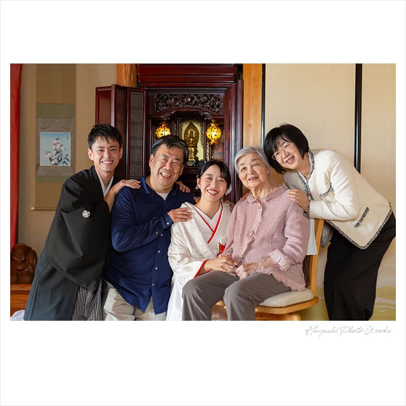 地元で前撮りロケーション撮影