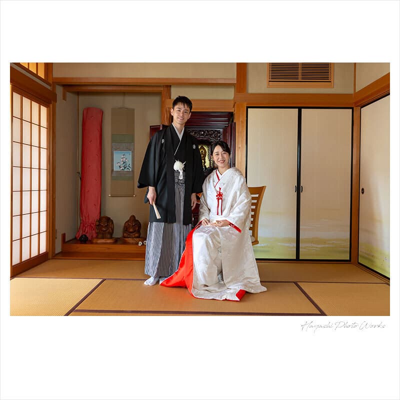 地元で前撮りロケーション撮影