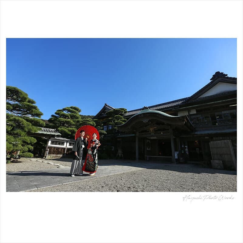 地元で前撮りロケーション撮影