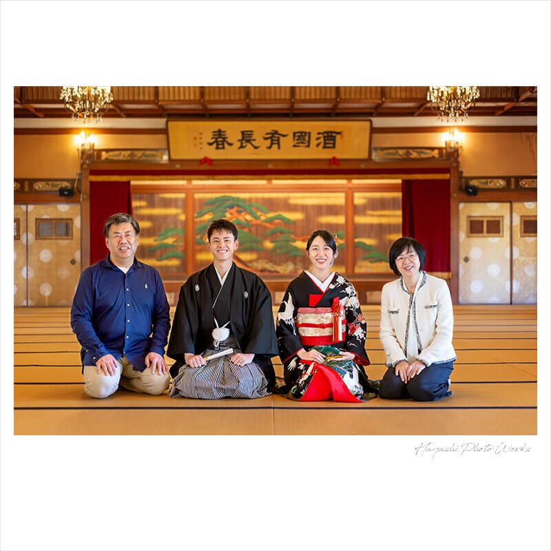 地元で前撮りロケーション撮影