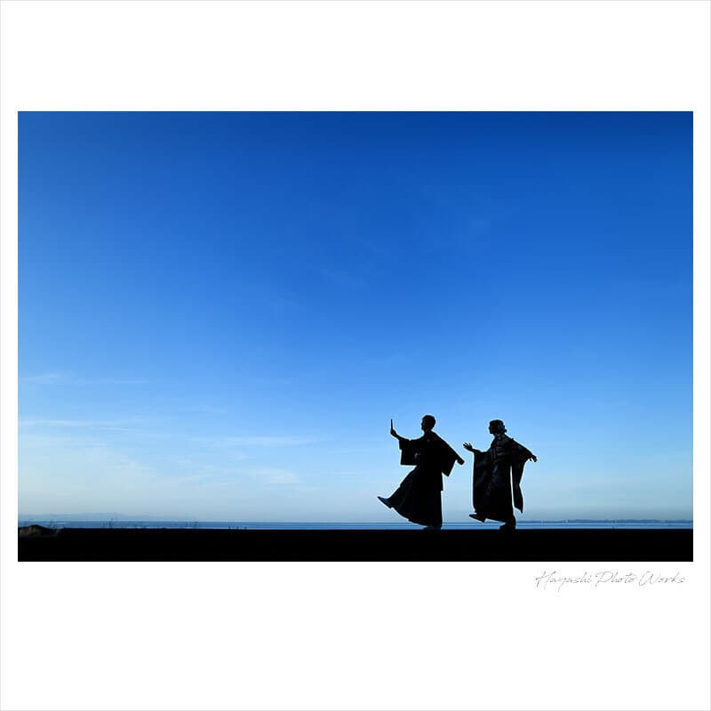 地元で前撮りロケーション撮影