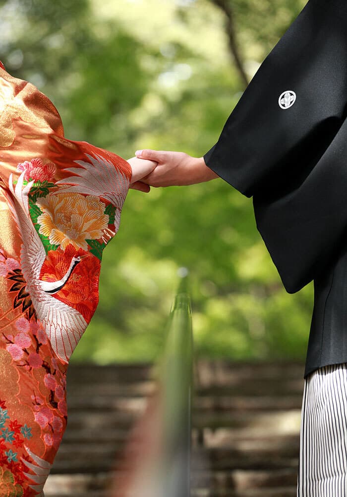 葛城市笛吹神社前撮りロケーション撮影