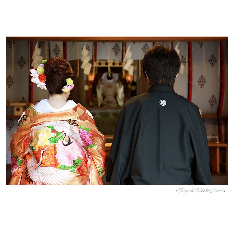 葛城市笛吹神社前撮りロケーション撮影