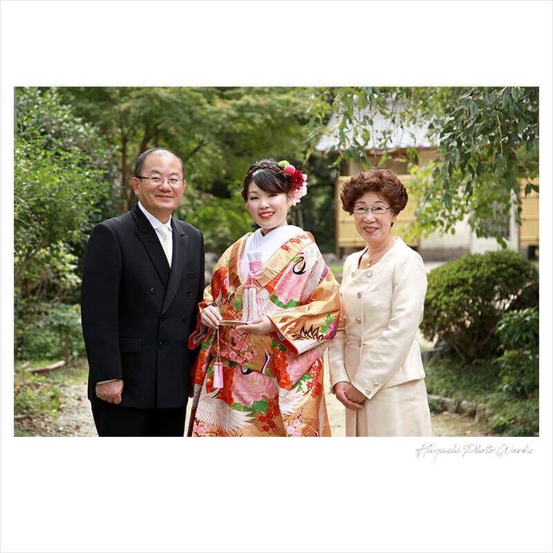 葛城市笛吹神社前撮りロケーション撮影