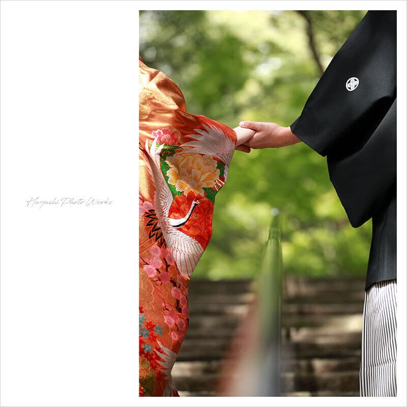 葛城市笛吹神社前撮りロケーション撮影