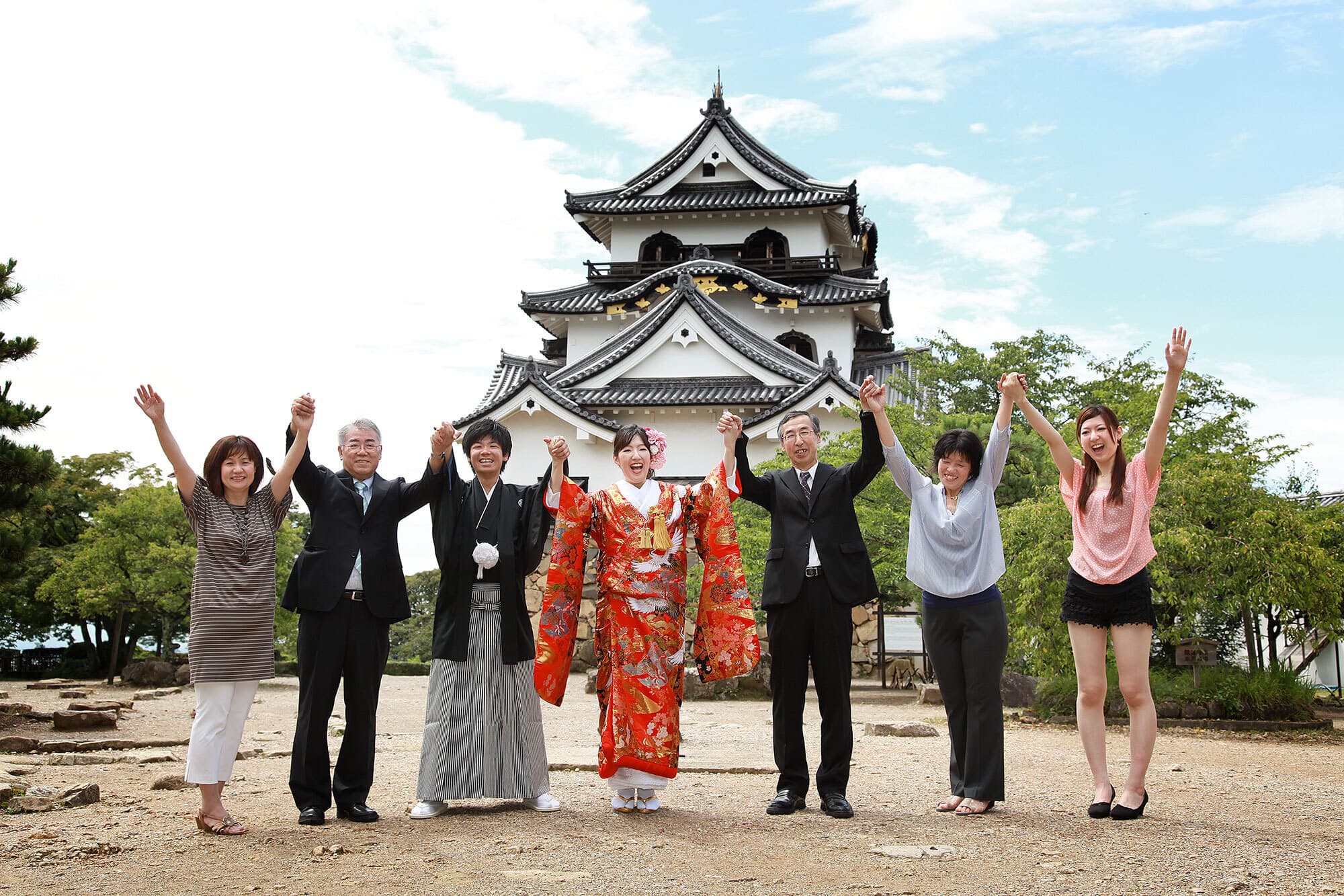 彦根市で前撮りロケーション撮影