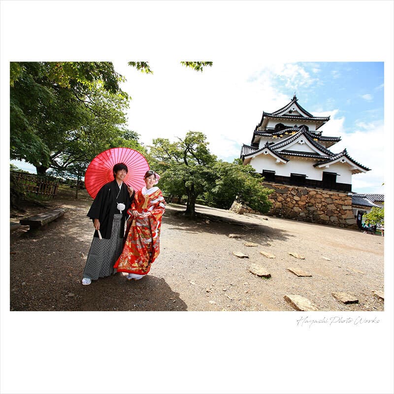 彦根市で前撮りロケーション撮影