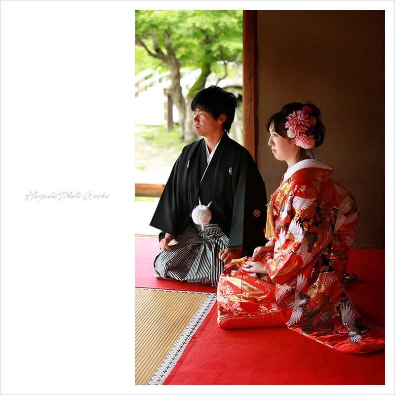 彦根市で前撮りロケーション撮影