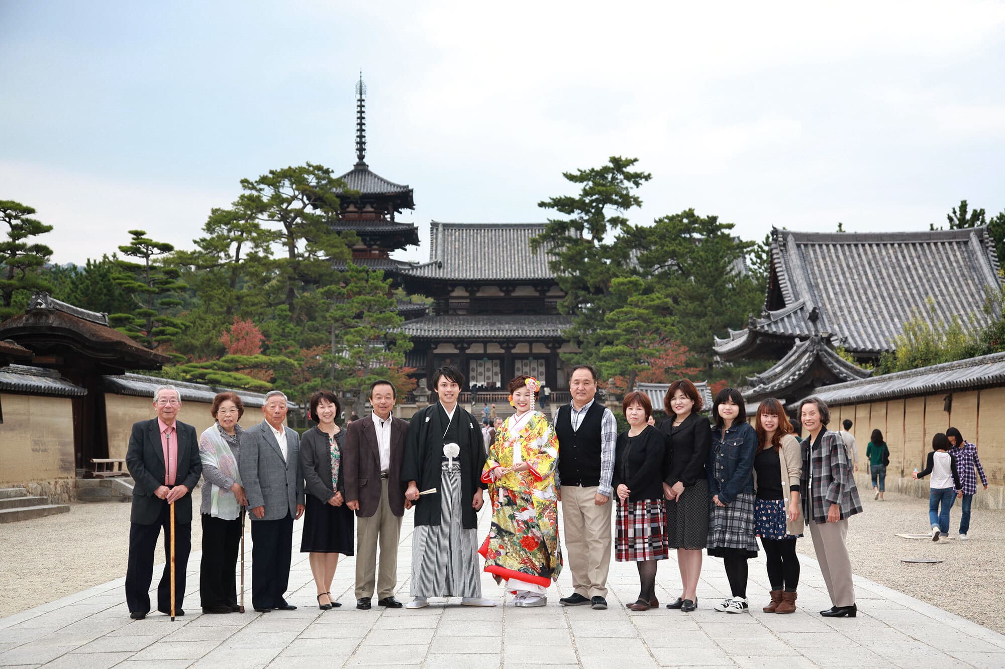 斑鳩町で地元ロケーション撮影
