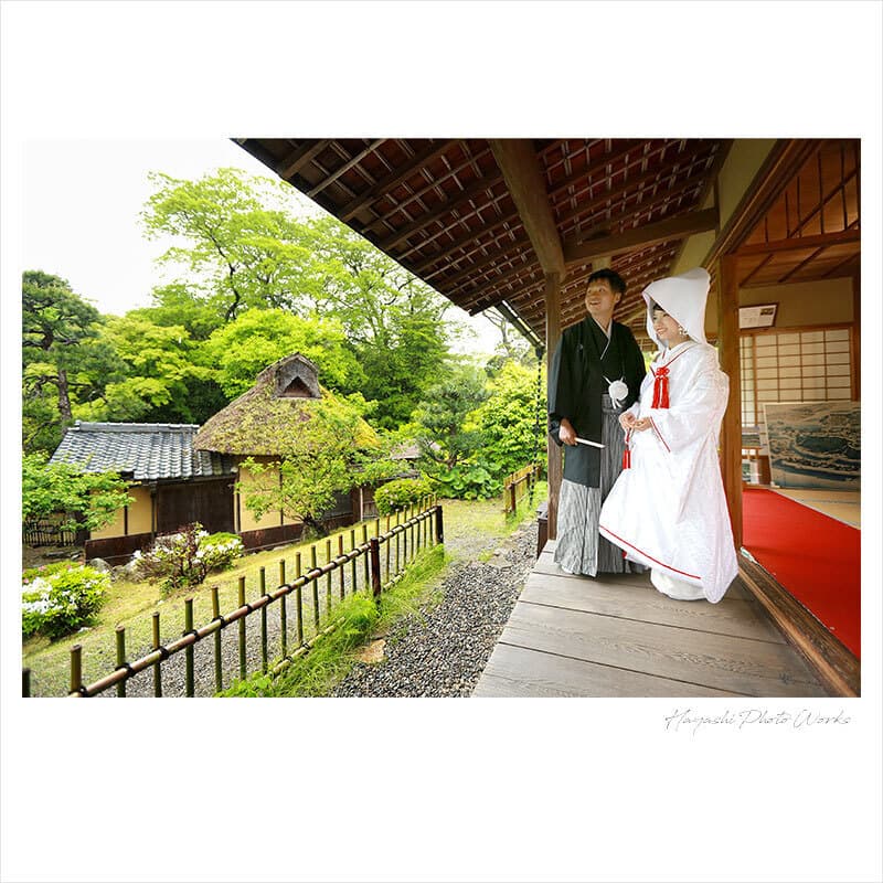 彦根城前撮りロケーション撮影