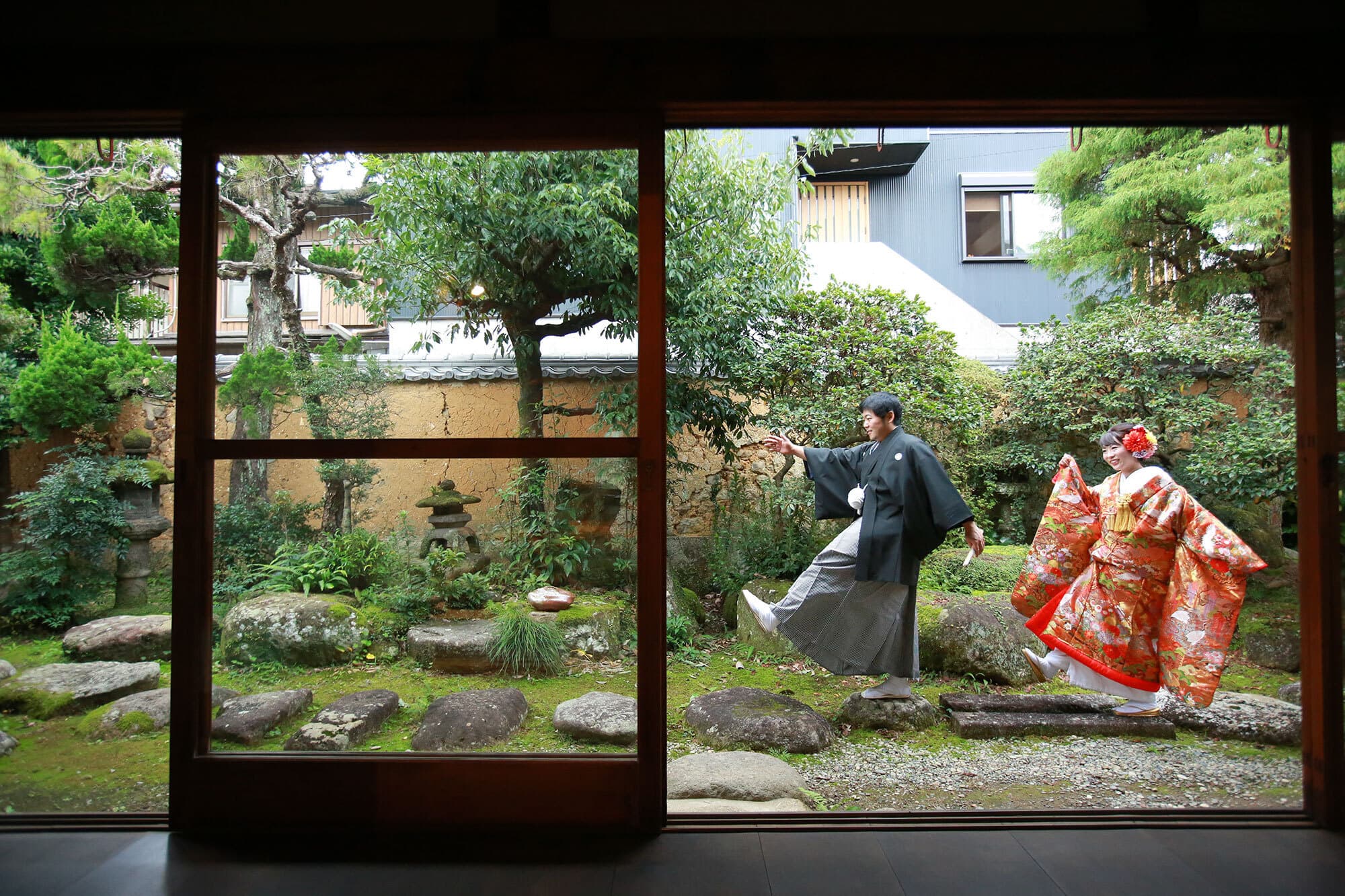熊野市で前撮りロケーション撮影