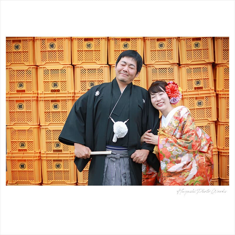 熊野市で前撮りロケーション撮影