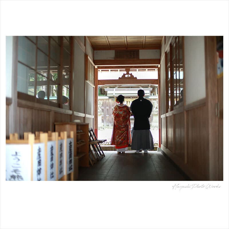 熊野市で前撮りロケーション撮影