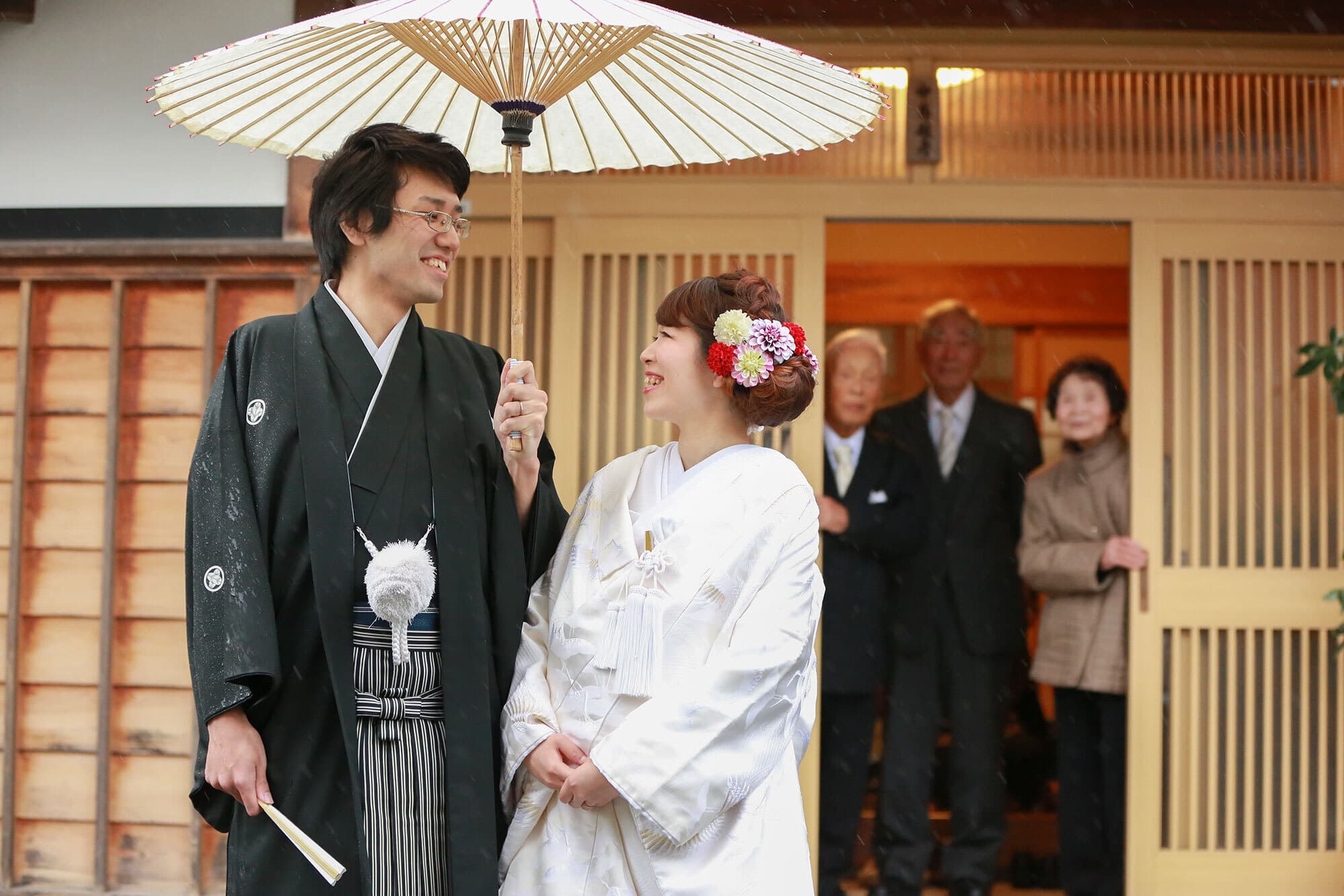 福井県美浜町で前撮りロケーション撮影