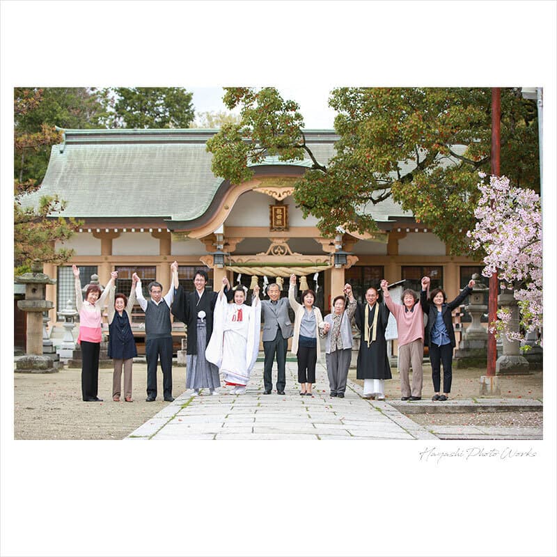 奈良県斑鳩町で地元前撮りロケーション撮影