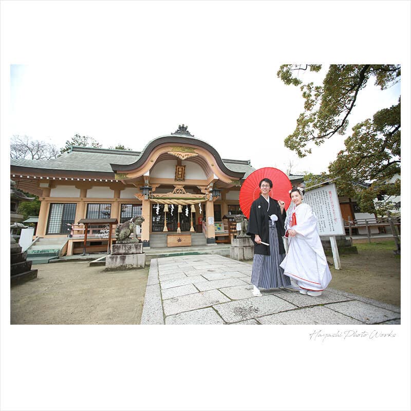 奈良県斑鳩町で地元前撮りロケーション撮影