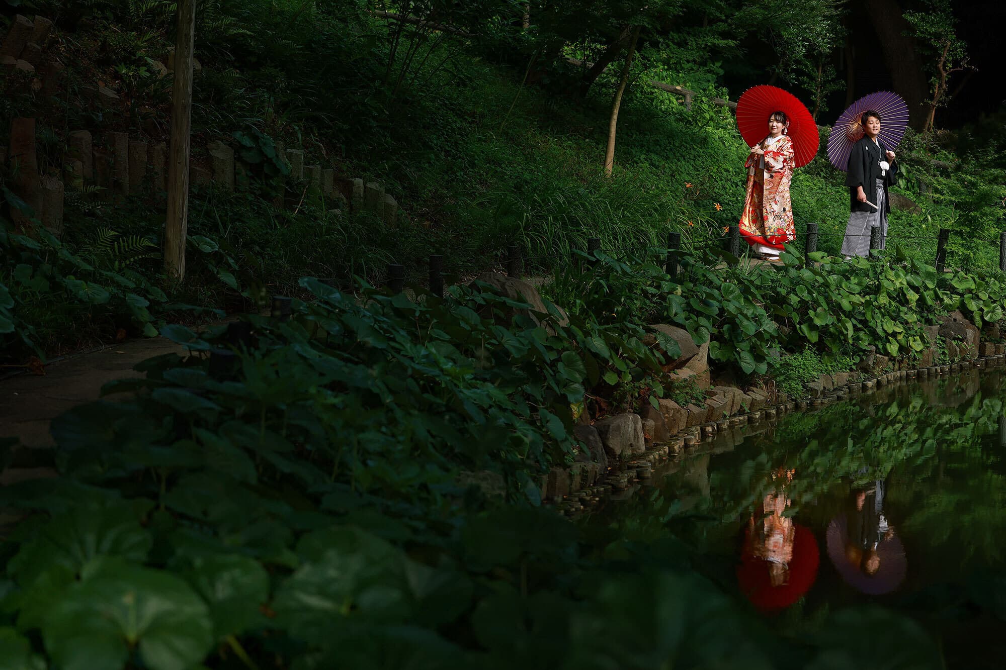 東京都世田谷区で前撮りロケーション撮影