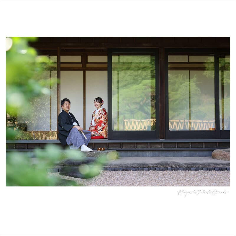 東京都世田谷区で前撮りロケーション撮影