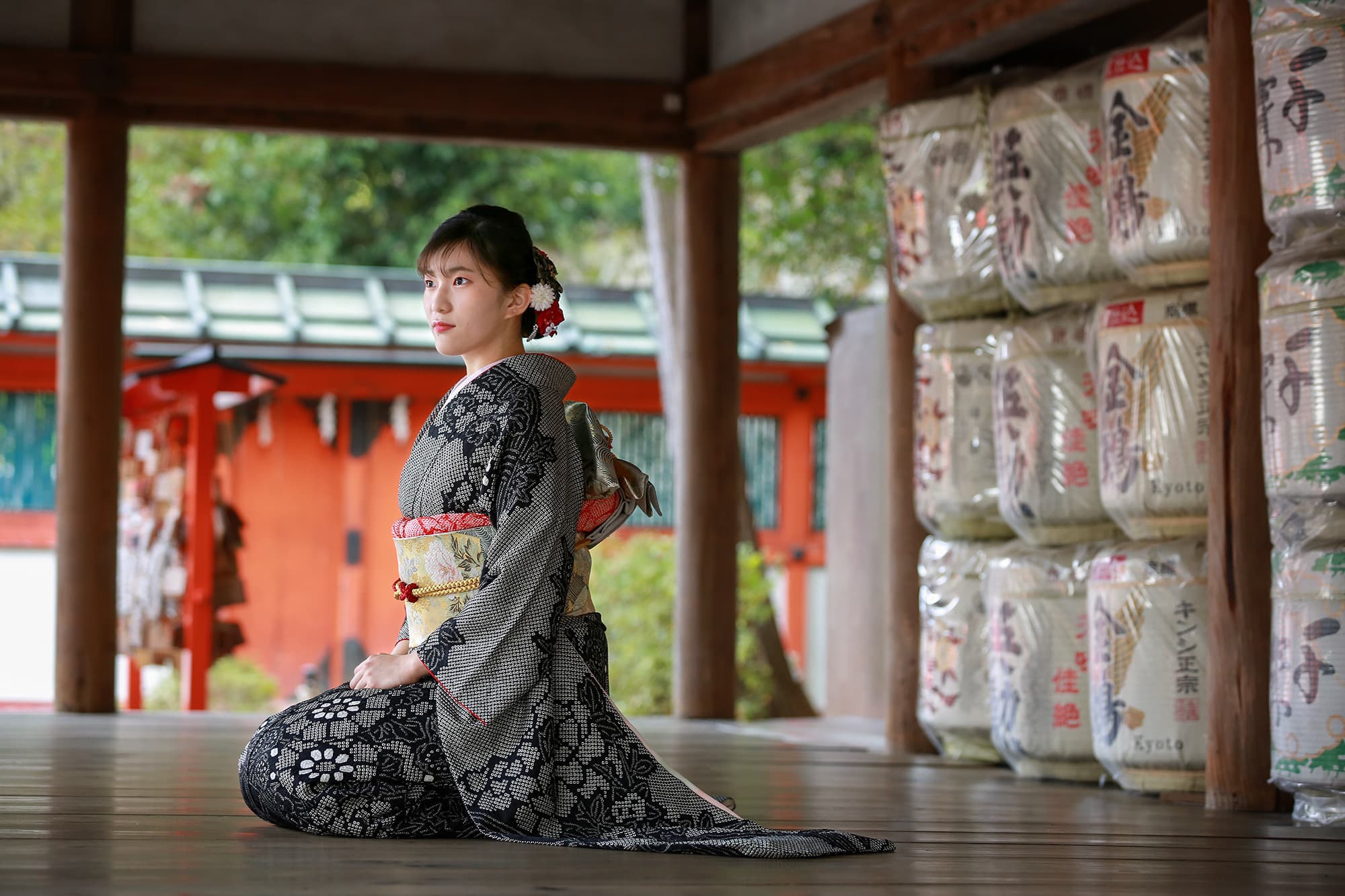 京都成人式ロケーション撮影